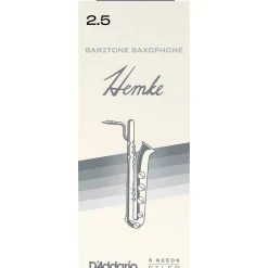 Frederick Hemke Baritone Saxophone Reeds Strength 2.5 Box of 5
