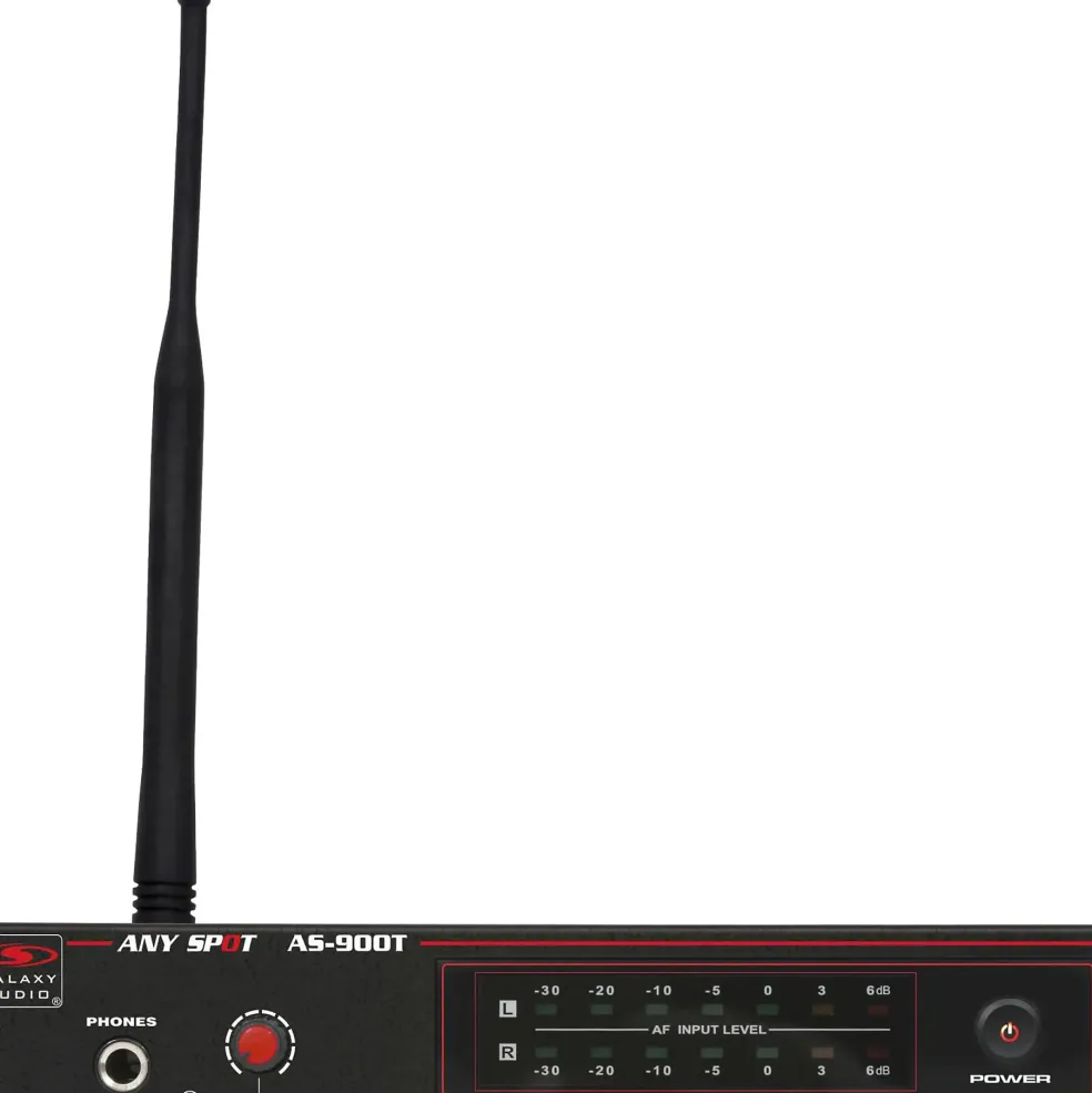 Galaxy Audio 1100 Series Wireless In-Ear Monitor Receiver Frequency With EB10 Earbuds Freq N