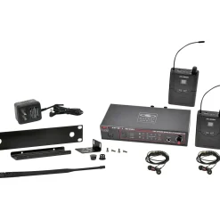 Galaxy Audio AS-950-2 Twin Pack Wireless In-Ear Monitor System Band P2