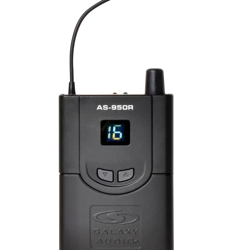 Galaxy Audio AS-950-2 Twin Pack Wireless In-Ear Monitor System Band P2