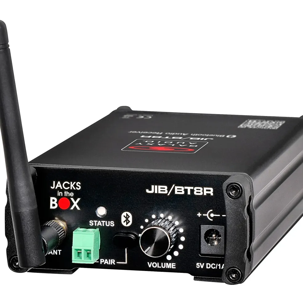 Galaxy Audio Galaxy Audio JIB/BT8R Stereo Bluetooth Receiver
