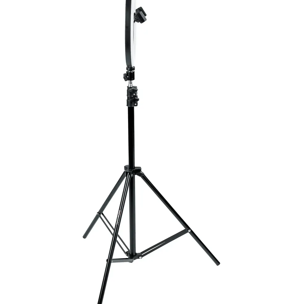 Gator 10" LED Ring Light Stand With Phone Holder & Tripod Base