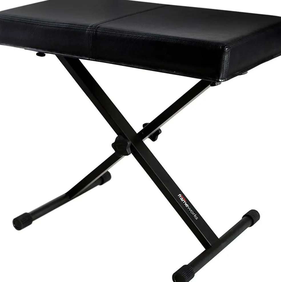 Gator Standard Black Keyboard Bench