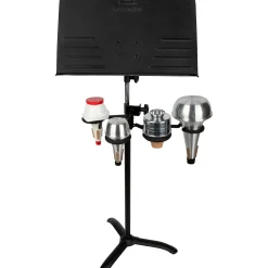 Gator Stand-Clamping Rest for Four Brass Mute Holders