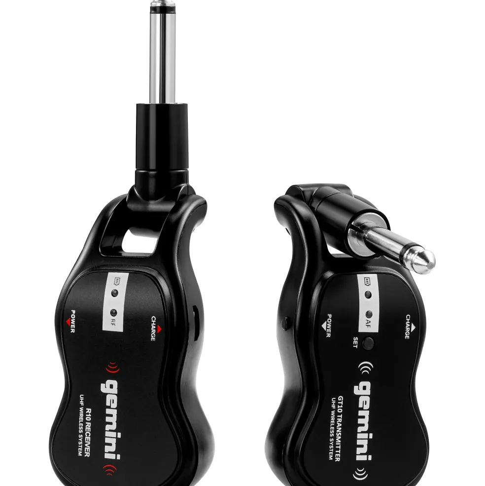 Gemini GMU-G100 UHF Wireless Guitar System 512-541.7MHz