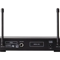 Gemini UHF-02HL 2-Channel Wireless Headset/Lavalier Combo System S34