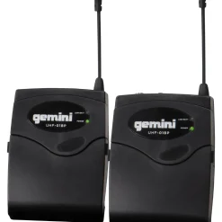Gemini UHF-02HL 2-Channel Wireless Headset/Lavalier Combo System S34