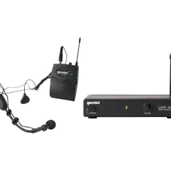 Gemini UHF-01HL Wireless Headset/Lavalier Combo System F3