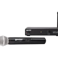 Gemini UHF-01M Wireless Handheld Microphone System F3