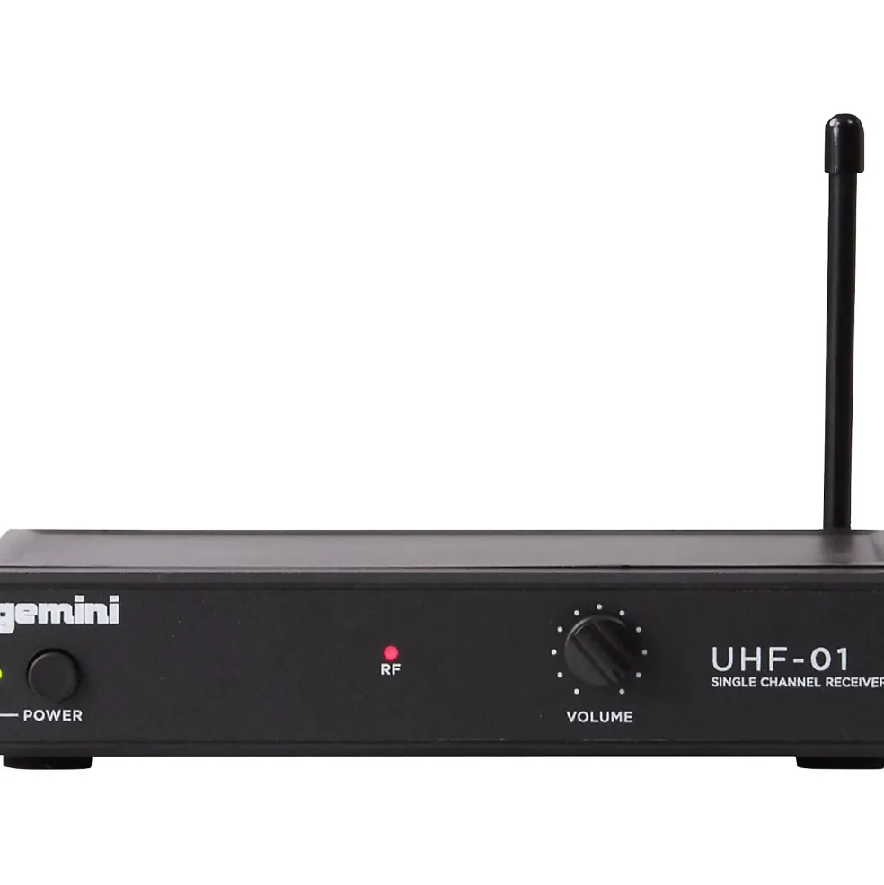 Gemini UHF-01M Wireless Handheld Microphone System F3