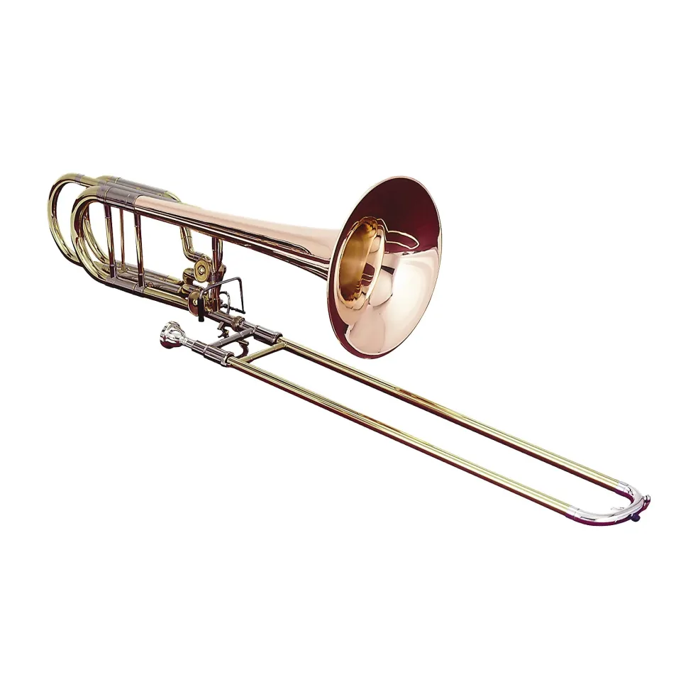 Getzen 1062FD Eterna Series Bass Trombone 1062FDR Lacquer Red Brass Bell