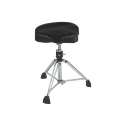 Gibraltar 9600 Series Motorcycle-Style Cordura/Vinyl Drum Throne