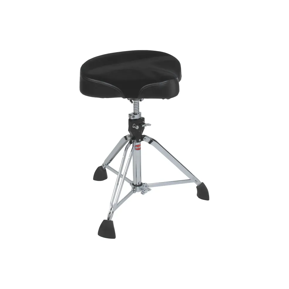 Gibraltar 9600 Series Motorcycle-Style Cordura/Vinyl Drum Throne