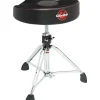 Gibraltar 9600 Series Two Tone Saddle Drum Throne Woven Black Oversized Motorcycle Seat