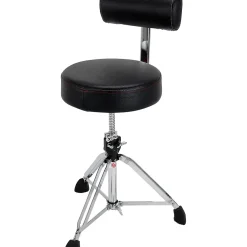 Gibraltar Round Drum Throne with Backrest - 13 in.