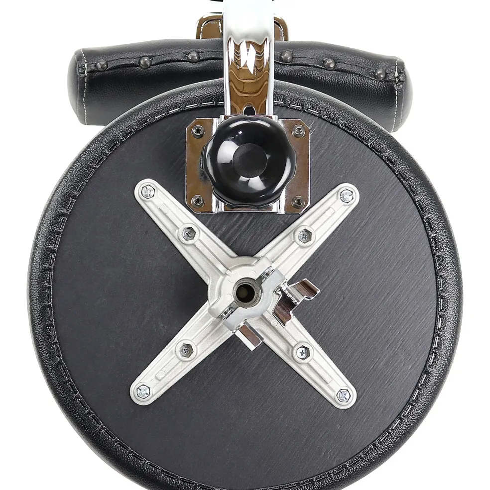 Gibraltar Round Drum Throne with Backrest - 13 in.