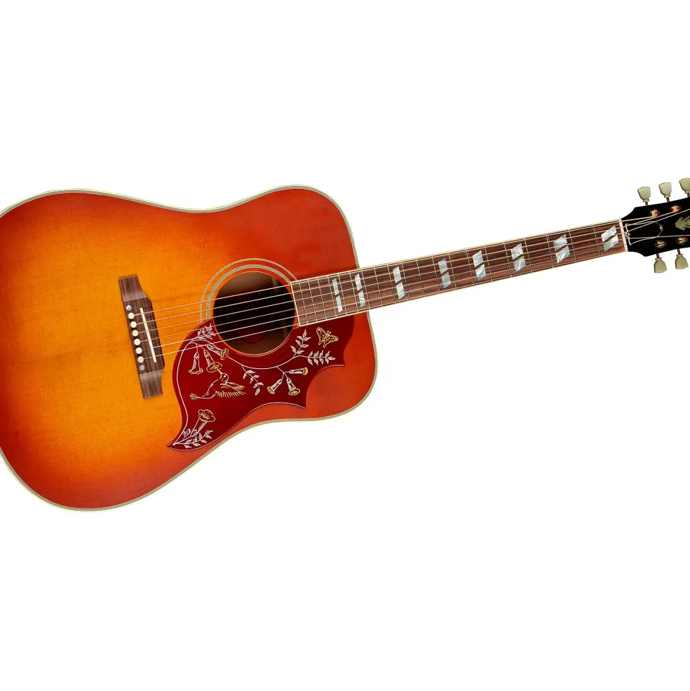 Gibson 1960 Hummingbird With Fixed Bridge Acoustic Guitar Heritage Cherry Sunburst