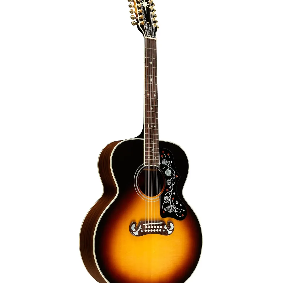 Gibson Brian May Signature SJ-200 12-String Limited-Edition Acoustic Guitar Vintage Sunburst