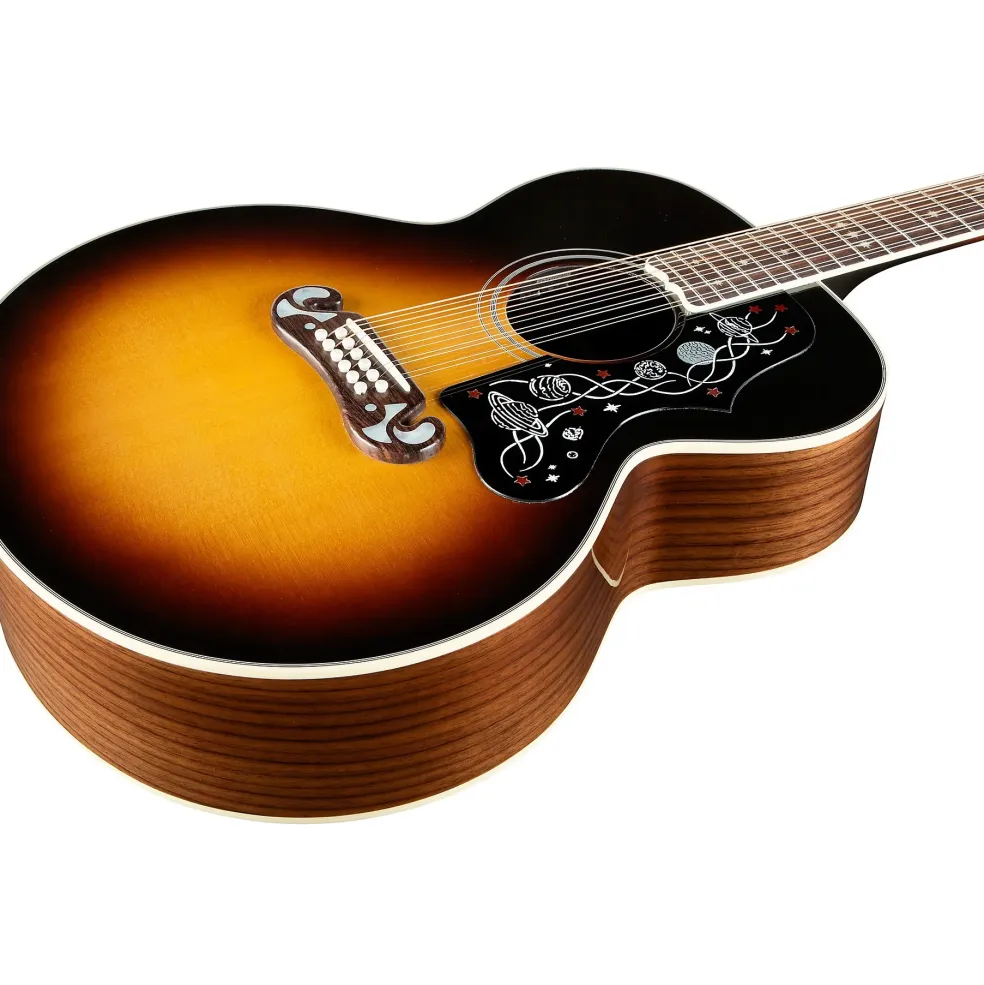 Gibson Brian May Signature SJ-200 12-String Limited-Edition Acoustic Guitar Vintage Sunburst
