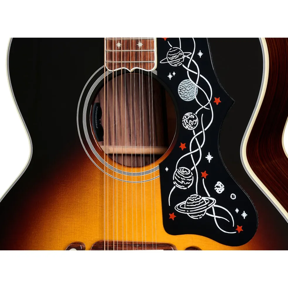 Gibson Brian May Signature SJ-200 12-String Limited-Edition Acoustic Guitar Vintage Sunburst