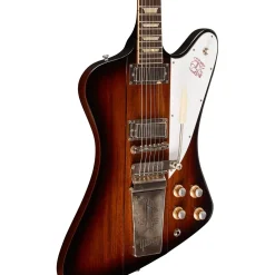 Gibson Custom 1963 Firebird V With Maestro Vibrola VOS Electric Guitar Vintage Sunburst