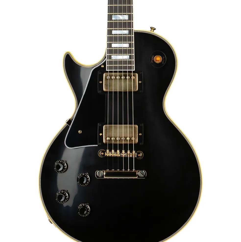 Gibson Custom '57 Les Paul Custom VOS Left-Handed Electric Guitar Ebony