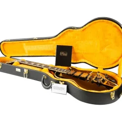 Gibson Custom 1957 Les Paul Custom Reissue 3-Pickup Bigsby VOS Electric Guitar Ebony