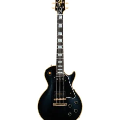 Gibson Custom 1954 Les Paul Custom Staple Pickup Reissue VOS Electric Guitar Ebony
