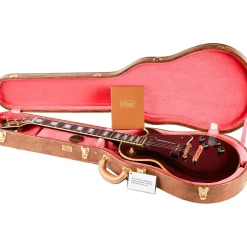 Gibson Custom 1954 Les Paul Custom Staple Pickup Reissue VOS Electric Guitar Ebony