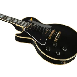 Gibson Custom 1954 Les Paul Custom Reissue VOS Left-Handed Electric Guitar Ebony
