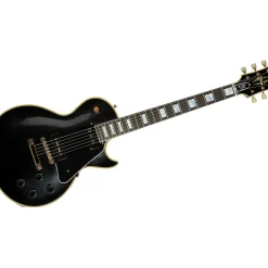 Gibson Custom 1954 Les Paul Custom Reissue VOS Left-Handed Electric Guitar Ebony
