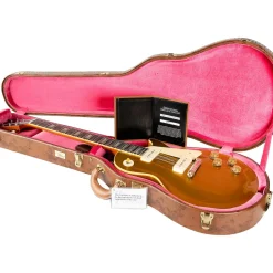 Gibson Custom 1954 Les Paul Goldtop Reissue VOS Electric Guitar Double Gold