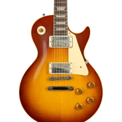 Gibson Custom 1958 Les Paul Standard Reissue VOS Electric Guitar Iced Tea Burst