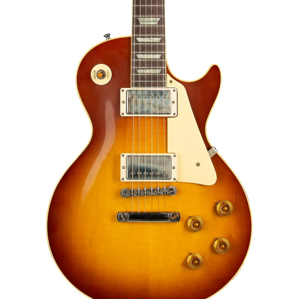 Gibson Custom 1958 Les Paul Standard Reissue VOS Electric Guitar Iced Tea Burst
