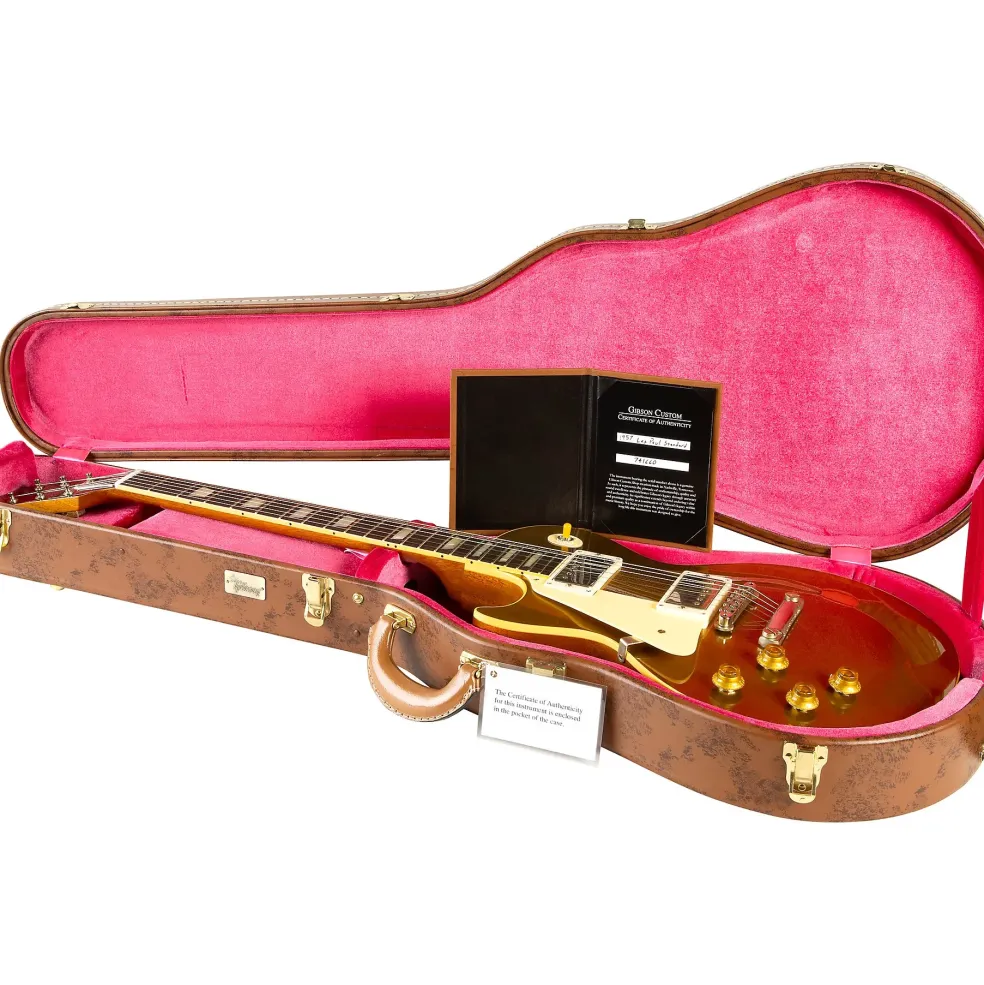 Gibson Custom 1958 Les Paul Standard Reissue VOS Electric Guitar Iced Tea Burst