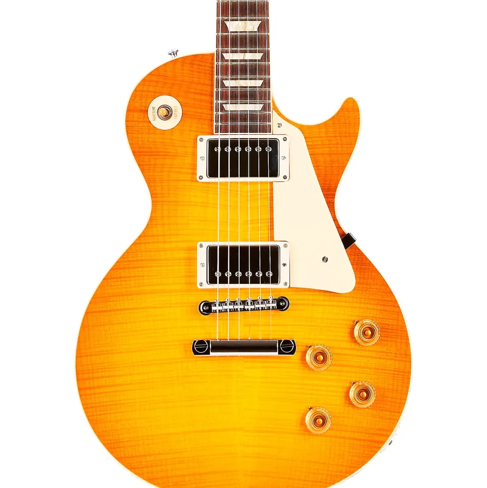 Gibson Custom '59 Les Paul Standard Figured Top "BOTB" Electric Guitar Lemon Drop
