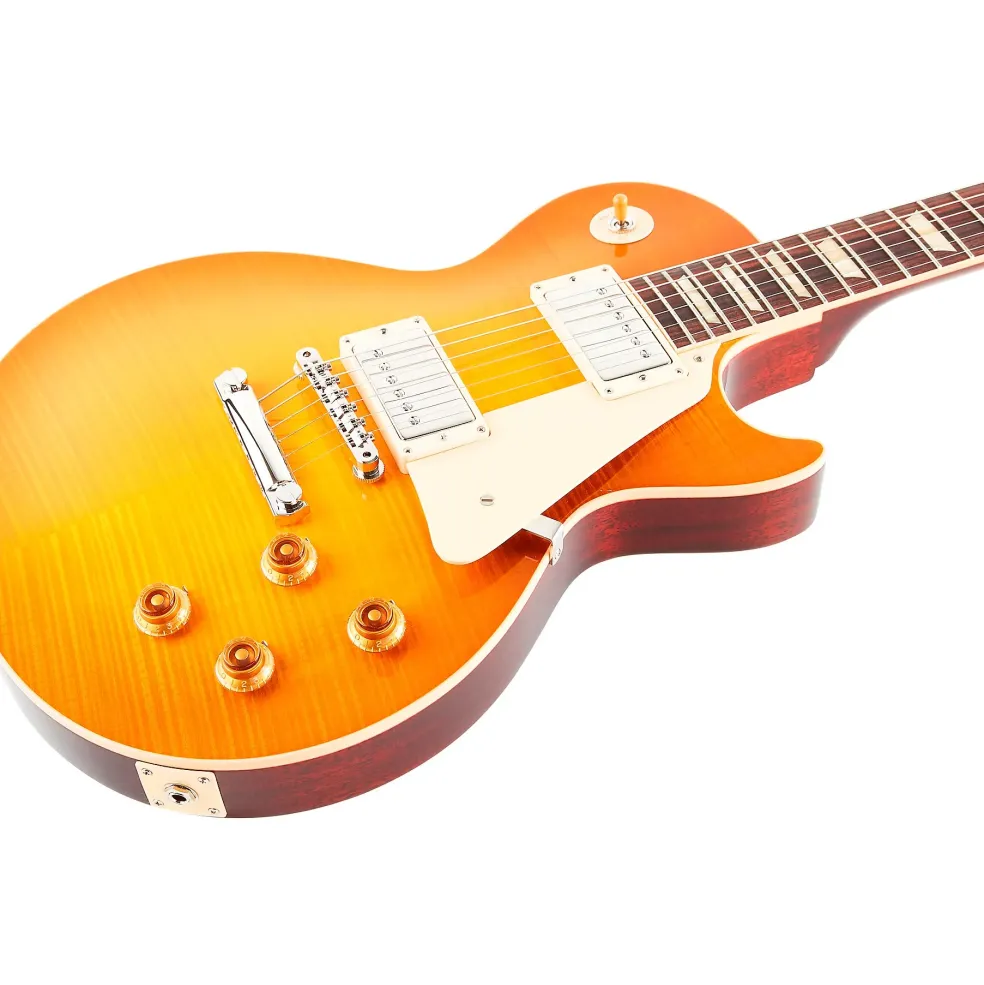 Gibson Custom '59 Les Paul Standard Figured Top "BOTB" Electric Guitar Lemon Drop