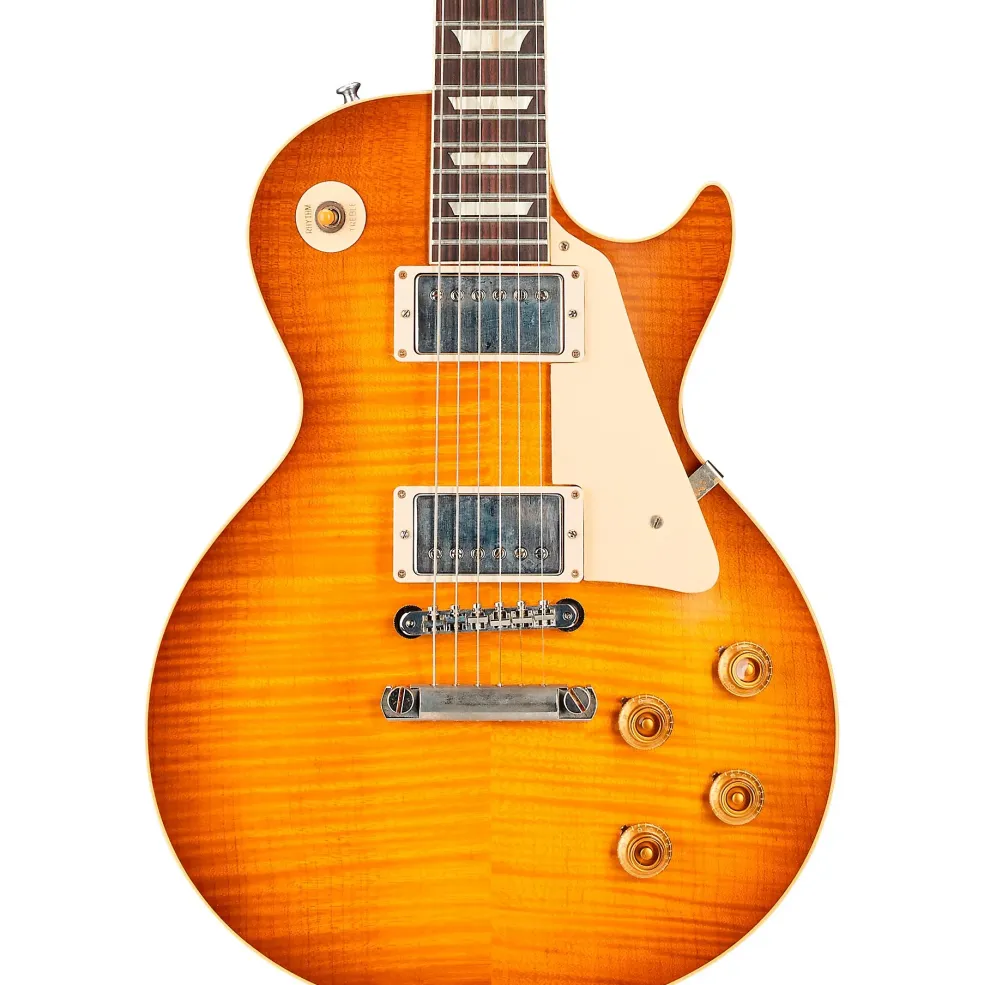 Gibson Custom 1959 Les Paul Standard Reissue VOS Electric Guitar Dirty Lemon