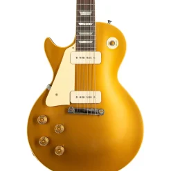 Gibson Custom 1954 Les Paul Standard Goldtop Reissue VOS Left-Handed Electric Guitar Double Gold