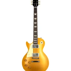 Gibson Custom 1957 Les Paul Standard Goldtop Reissue VOS Left-Handed Electric Guitar Double Gold