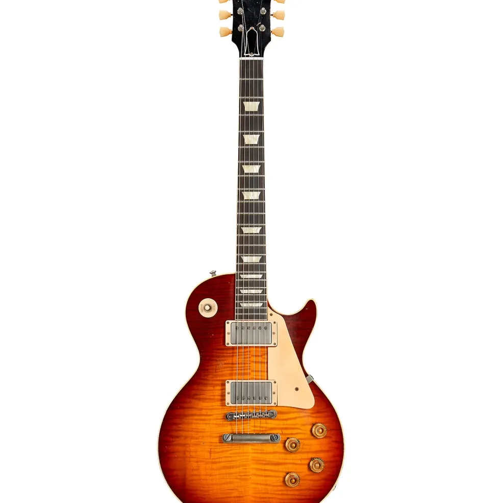 Gibson Custom 1959 Les Paul Standard Reissue Limited Edition Murphy Lab with Brazilian Rosewood Fingerboard Electric Guitar Tom's Dark Burst
