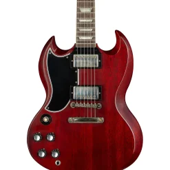 Gibson Custom 1961 SG Les Paul Standard Reissue Stopbar VOS Left-Handed Electric Guitar Cherry Red
