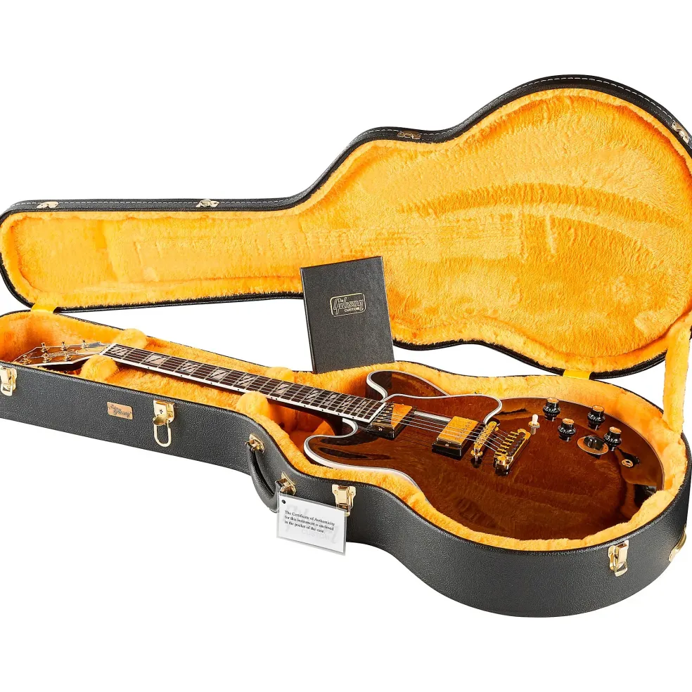 Gibson Custom B.B. King Lucille Legacy Semi-Hollow Electric Guitar Transparent Ebony