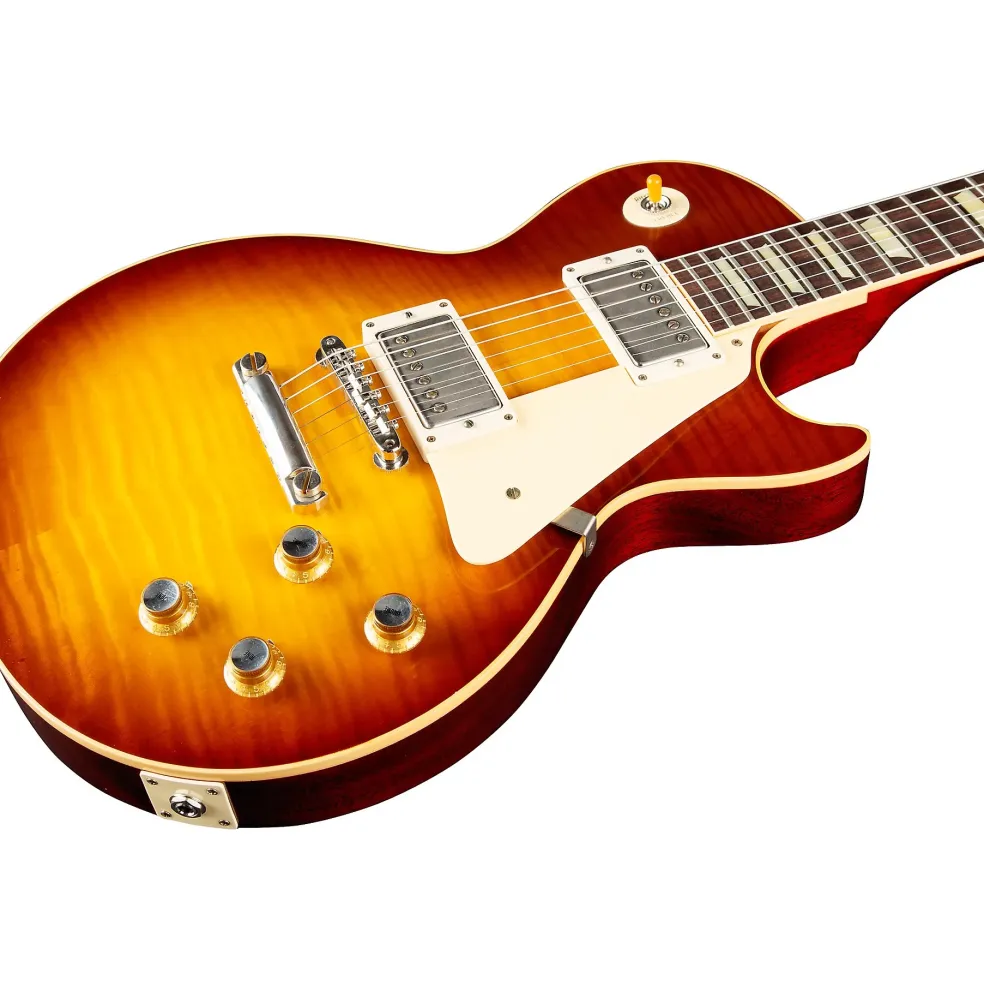 Gibson Custom Historic '60 Les Paul Standard VOS Electric Guitar Iced Tea Burst
