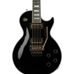 Gibson Custom Les Paul Axcess Custom Floyd Rose Electric Guitar Ebony
