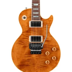 Gibson Custom Les Paul Axcess Standard Figured Floyd Rose Electric Guitar DC Rust