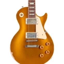 Gibson Custom Murphy Lab 1957 Les Paul Goldtop Reissue Ultra Heavy Aged Electric Guitar Double Gold