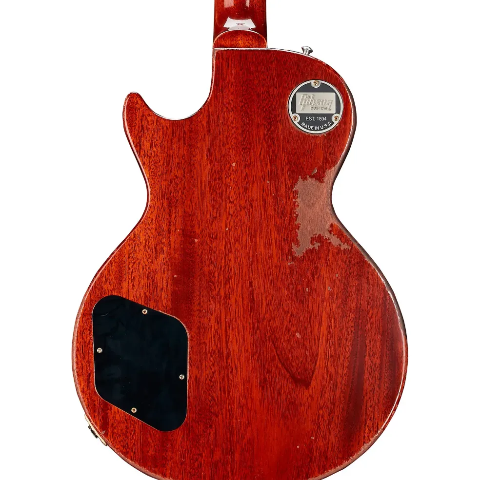 Gibson Custom Murphy Lab 1958 Les Paul Standard Reissue Heavy Aged Electric Guitar Lemon Burst