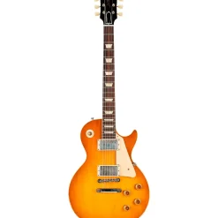 Gibson Custom Murphy Lab 1958 Les Paul Standard Reissue Light Aged Electric Guitar Lemon Burst