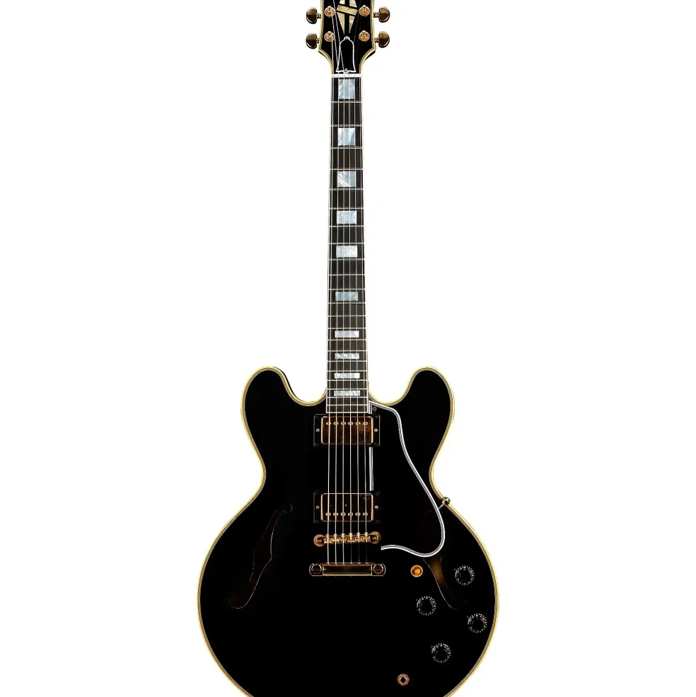 Gibson Custom Murphy Lab 1959 ES-355 Reissue Ultra Light Aged Semi-Hollow Electric Guitar Ebony